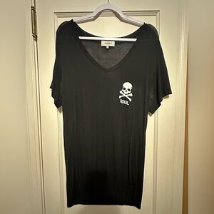 SoulCycle black tee: super comfy and soft!